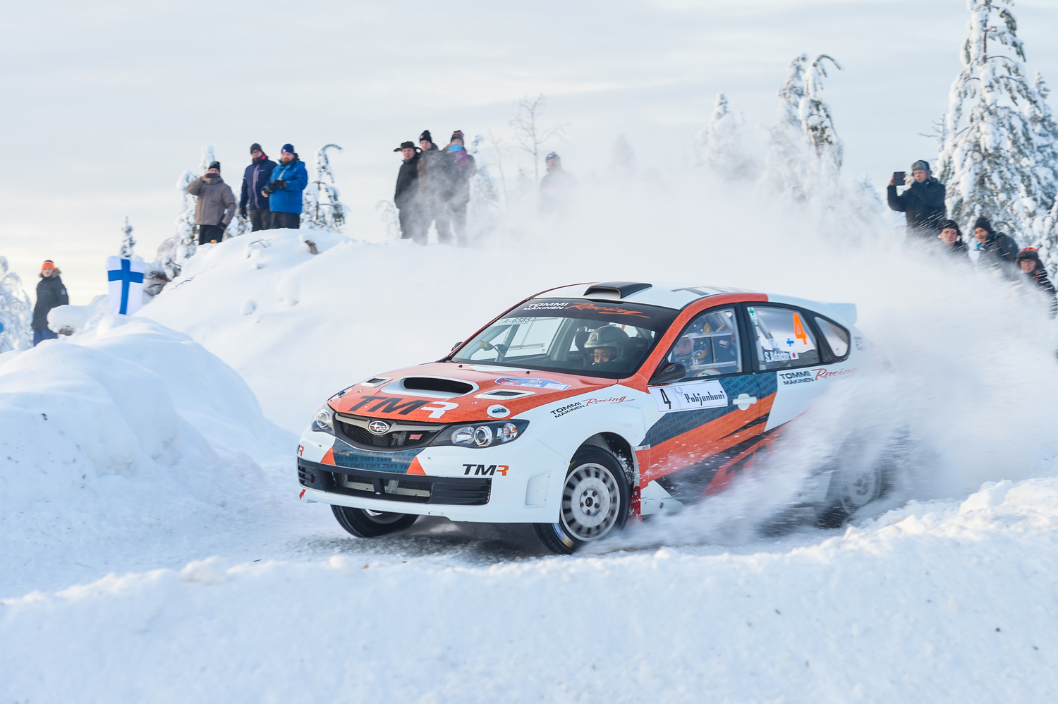 SMRalli The legendary Arctic Lapland Rally in Rovaniemi continues today with six special