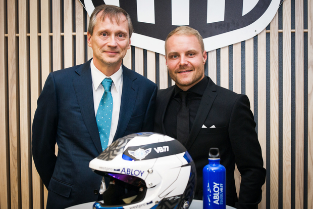 Timo Rautiainen ja Valtteri Bottas