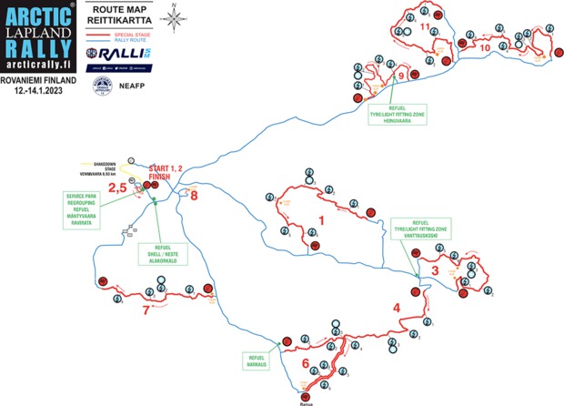 Arctic Lapland Rally 2023