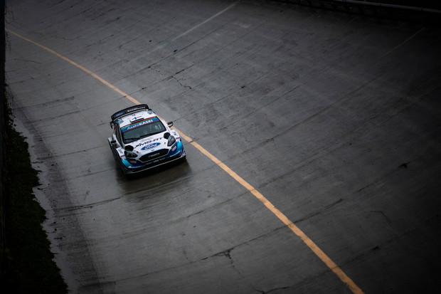 Teemu Suninen ja Jarmo Lehtinen Monzan MM-rallissa 2020. Kuva: Jaanus Ree / Red Bull Content Pool