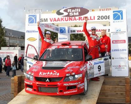 Juha Salo Vaakuna-Ralli 2007, kuva: Marko Mkinen