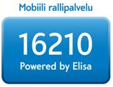 Mobiilirallipalvelu tilattavissa numerosta 16210.